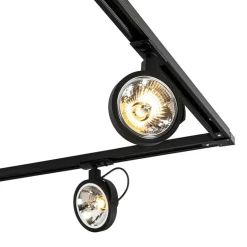 QAZQA opbouwspots iconic go zwart g9 Clearance