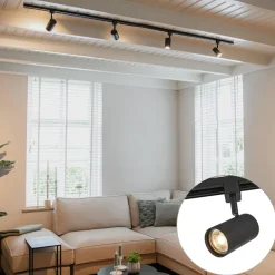 QAZQA opbouwspots iconic jeana zwart gu10