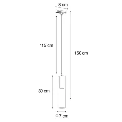 QAZQA opbouwspots iconic lloyd bruin gu10