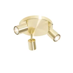 QAZQA opbouwspots java goudkleurig gu10 Discount