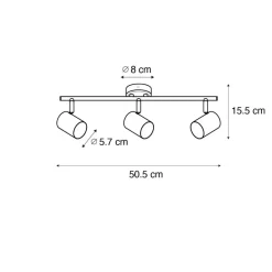QAZQA opbouwspots jeana bruin gu10 Sale