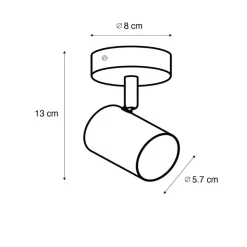 QAZQA opbouwspots jeana bruin gu10 Sale