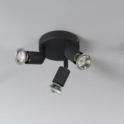 QAZQA opbouwspots jeany zwart gu10 Online