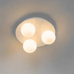 QAZQA plafondlampen buiten cederic wit g9 Sale