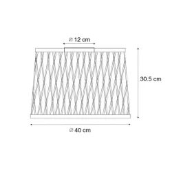 QAZQA plafondlampen buiten calamus zwart e27 New