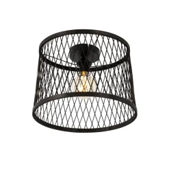 QAZQA plafondlampen buiten calamus zwart e27 New