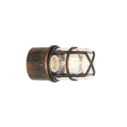 QAZQA plafondlampen buiten kiki goudkleurig e27 Outlet