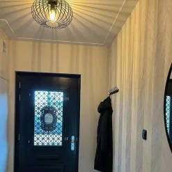 QAZQA plafondlampen johanna zwart e27 Outlet