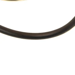 QAZQA plafondlampen rowan zwart geïntegreerde led Sale