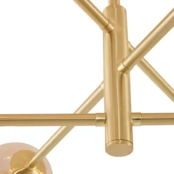 QAZQA plafondlampen ryan goudkleurig g9 Discount