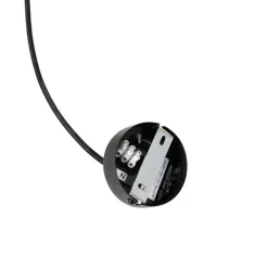 QAZQA plafondlampen shelf zwart e27