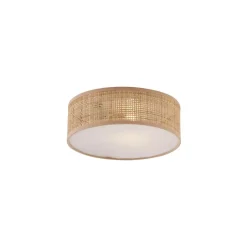 QAZQA plafondlampen trammy crème e27 Sale