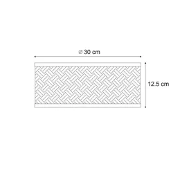 QAZQA plafondlampen tremmo crème e27 New