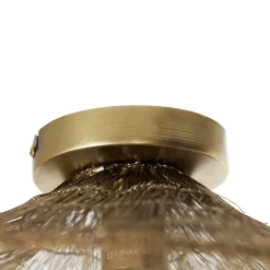 QAZQA plafondlampen vadi goudkleurig e27 Clearance