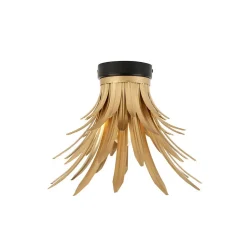 QAZQA plafondlampen wesley goudkleurig e27 Sale