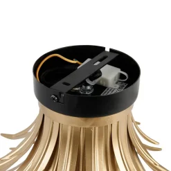 QAZQA plafondlampen wesley goudkleurig e27 Sale