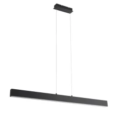 QAZQA Professional hanglampen keane zwart geïntegreerde led Best