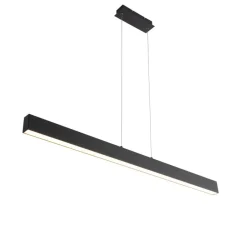 QAZQA Professional hanglampen keane zwart geïntegreerde led Best
