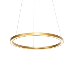 QAZQA Professional hanglampen girello goudkleurig geïntegreerde led Online