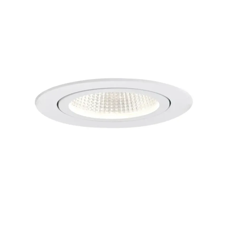 QAZQA Professional inbouwspots gaius wit geïntegreerde led