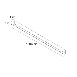 QAZQA Professional plafondlampen keane zwart geïntegreerde led Sale