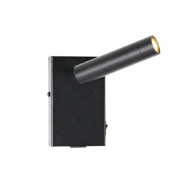 QAZQA Professional wandlampen croft zwart g9 Best