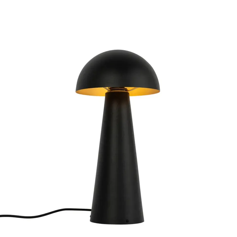 QAZQA staande buitenlampen mushroom zwart e27 Sale