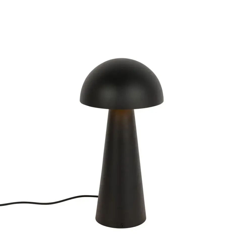QAZQA staande buitenlampen mushroom zwart e27 Sale