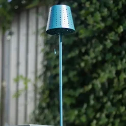 QAZQA staande buitenlampen ferre blauw geïntegreerde led Hot