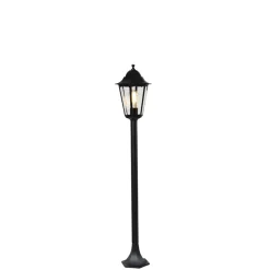 QAZQA staande buitenlampen new orleans zwart e27 Hot