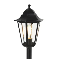 QAZQA staande buitenlampen new orleans zwart e27 Hot
