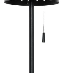 QAZQA staande buitenlampen ferre zwart geïntegreerde led New