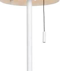 QAZQA staande buitenlampen ferre wit geïntegreerde led Outlet