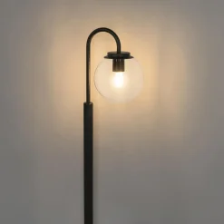 QAZQA staande buitenlampen sfera zwart e27 Best