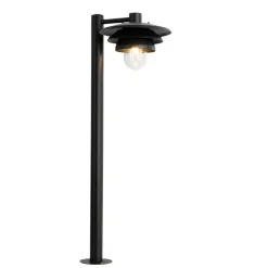 QAZQA staande buitenlampen morty zwart e27 New