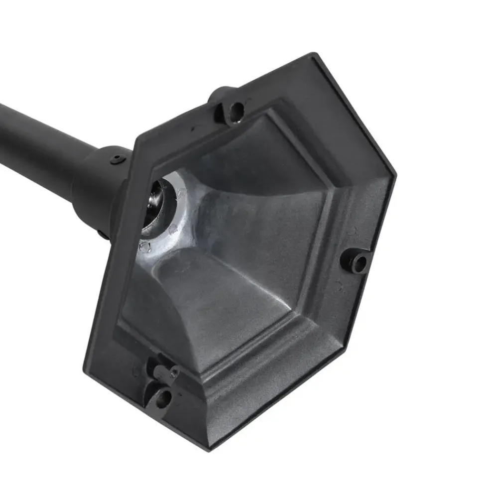 QAZQA staande buitenlampen berta zwart e27 Clearance