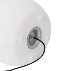 QAZQA staande buitenlampen flowerpot wit e27 New