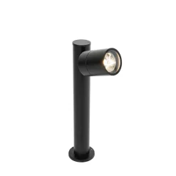 QAZQA staande buitenlampen solo zwart gu10 Hot