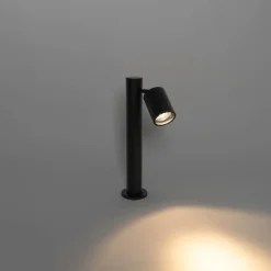 QAZQA staande buitenlampen solo zwart gu10 Hot