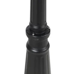 QAZQA staande buitenlampen havana zwart e27 Outlet