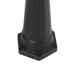 QAZQA staande buitenlampen havana zwart e27 Outlet