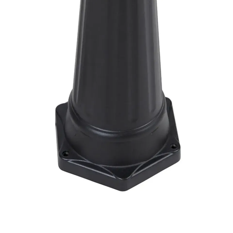 QAZQA staande buitenlampen havana zwart e27 Outlet