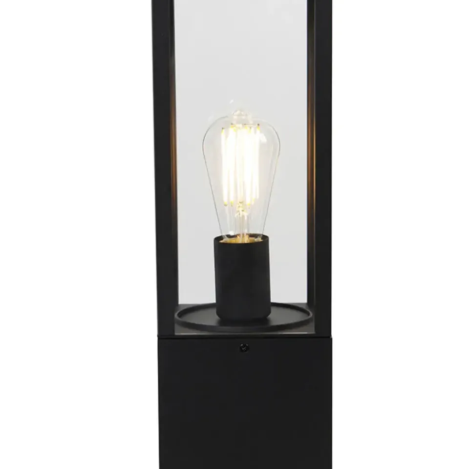 QAZQA staande buitenlampen charlois zwart e27 Outlet