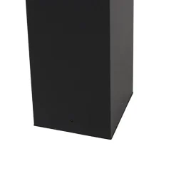 QAZQA staande buitenlampen charlois zwart e27 Outlet