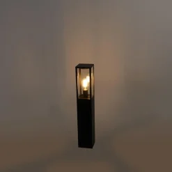 QAZQA staande buitenlampen charlois zwart e27 Outlet