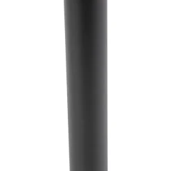 QAZQA staande buitenlampen gleam zwart e27