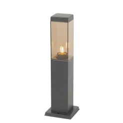 QAZQA staande buitenlampen malios bruin e27 Online