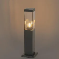 QAZQA staande buitenlampen malios bruin e27 Online