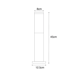 QAZQA staande buitenlampen malios bruin e27 Online