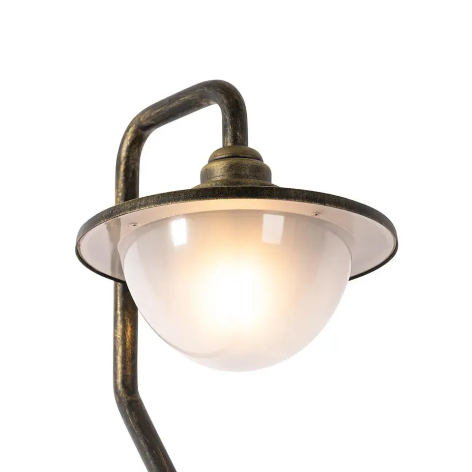 QAZQA staande buitenlampen bruges goudkleurig e27 Sale